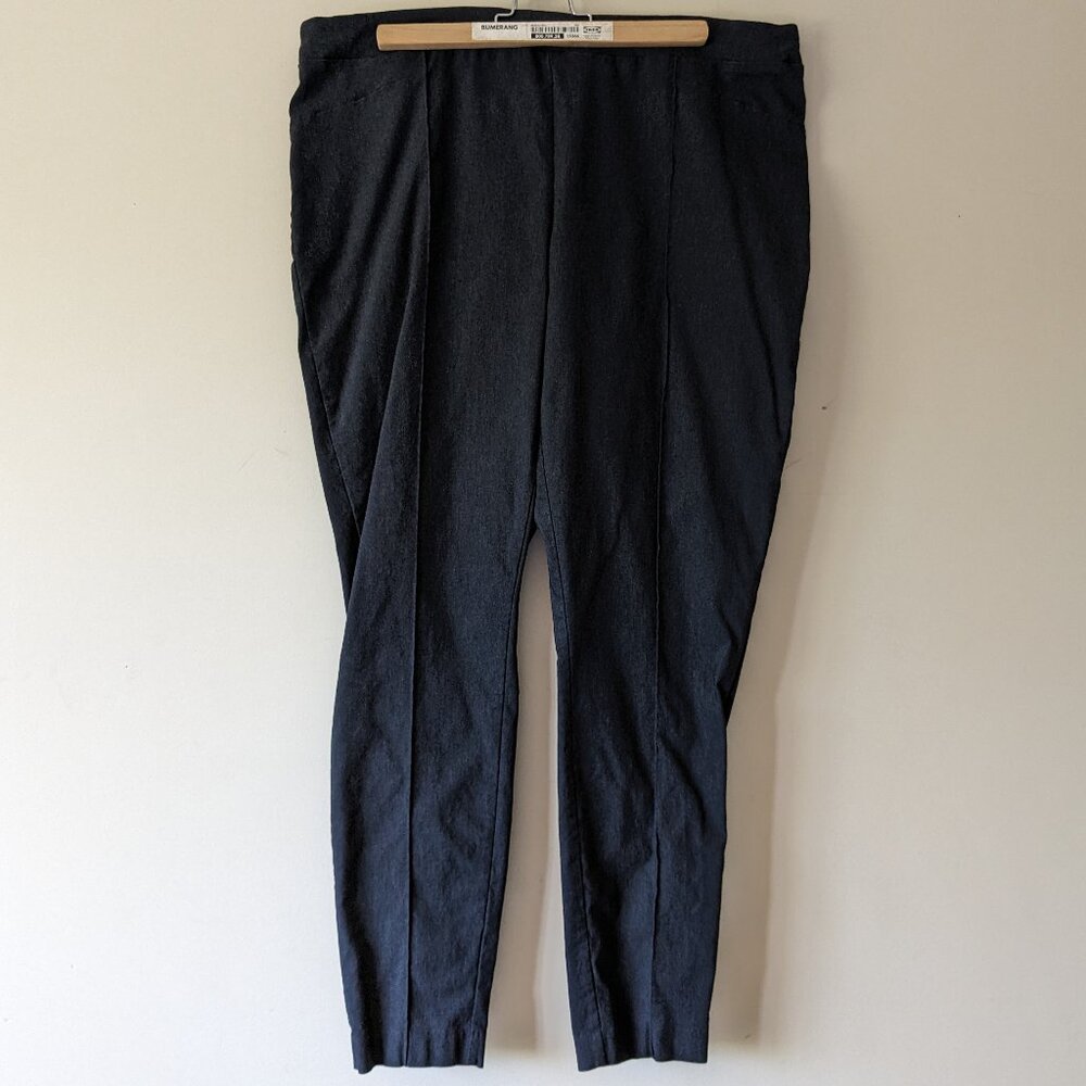 Black Reitmans Pull On Business Trousers